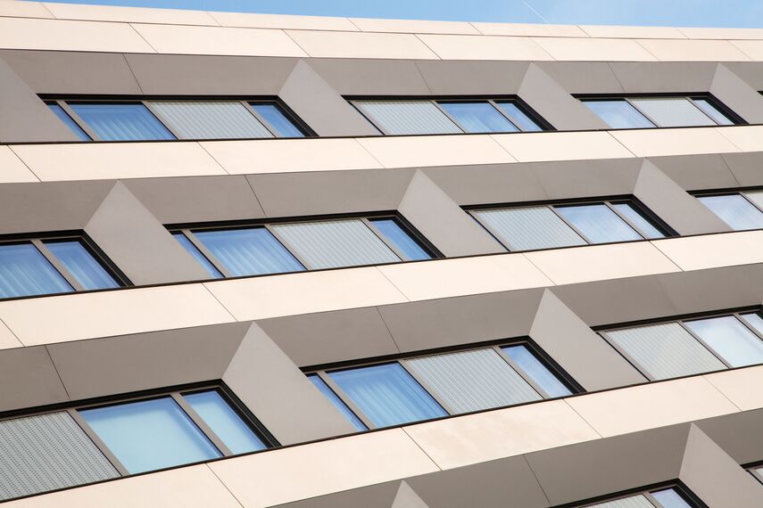 ConceptSystem 77 Aluminium Windows and CW 50-HI Aluminium Façades - Hotel/Holiday complex Novotel Luxemburg located inLuxembourg