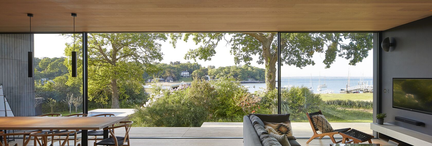 HiFinity Aluminium Sliding & Folding Doors - House Island Rest located in Isle of Wight, United Kingdom